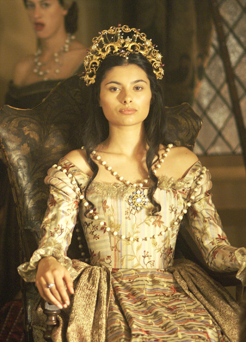 Gabriella Wright as Claude of France in the ShowTime “The Tudors” 