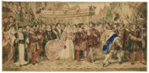 Anne Boleyn's coronation procession