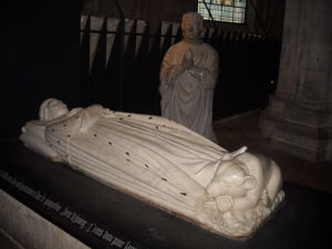 Tomb of Jean de Berry in Cathedral Saint Etienne de Bourges, France